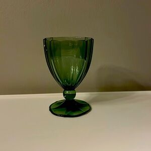 Green Villeroy & Boch goblets